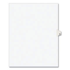 INDEX,LTR,SDE12,25/PK,WHT